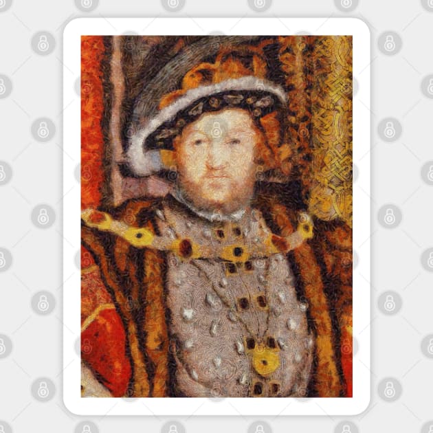 King of England Magnet by Ryan Rad